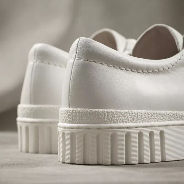 Clarks Mayhill Walk - White Leather - Image 5