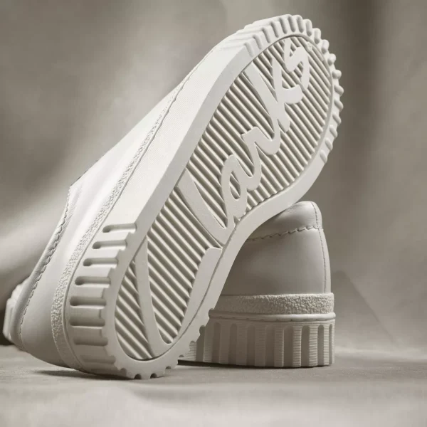Clarks Mayhill Walk - White Leather - Image 3