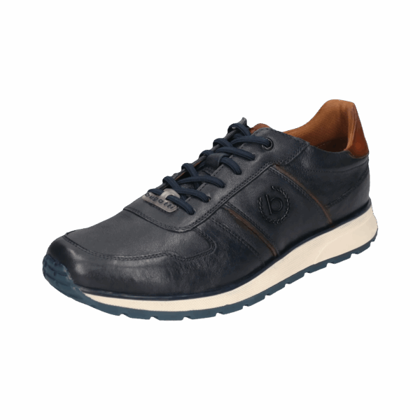 Bugatti Leather Sneaker - Dark Blue - Image 2