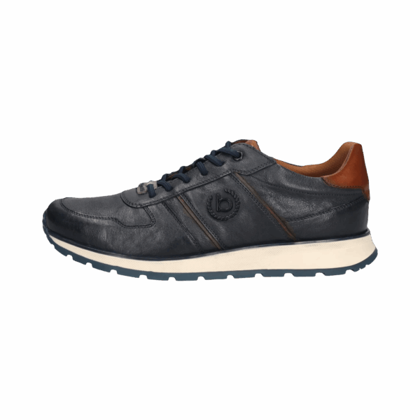 Bugatti Leather Sneaker - Dark Blue