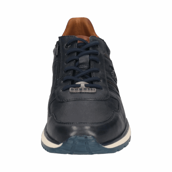 Bugatti Leather Sneaker - Dark Blue - Image 5