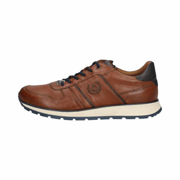 Bugatti Leather Sneaker - Cognac
