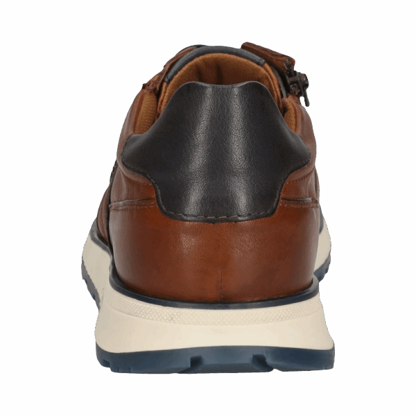 Bugatti Leather Sneaker - Cognac - Image 4