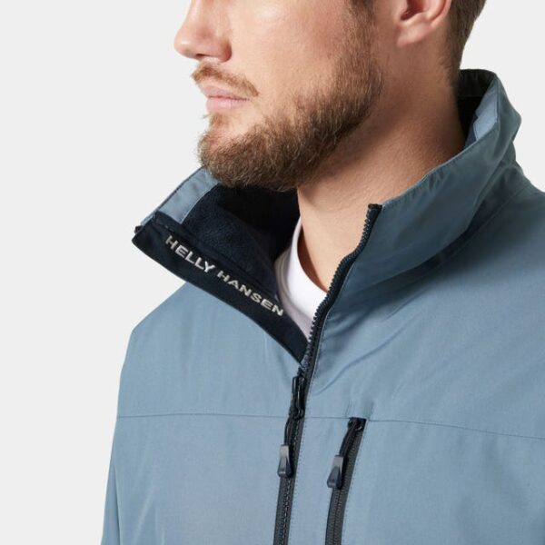 Helly Hansen Crew Midlayer Sailing Jacket 2.0 - Washed Navy - Image 4