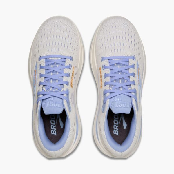 Brooks Ghost Max 3 - Coconut/Blue Heron/Orange - Image 4
