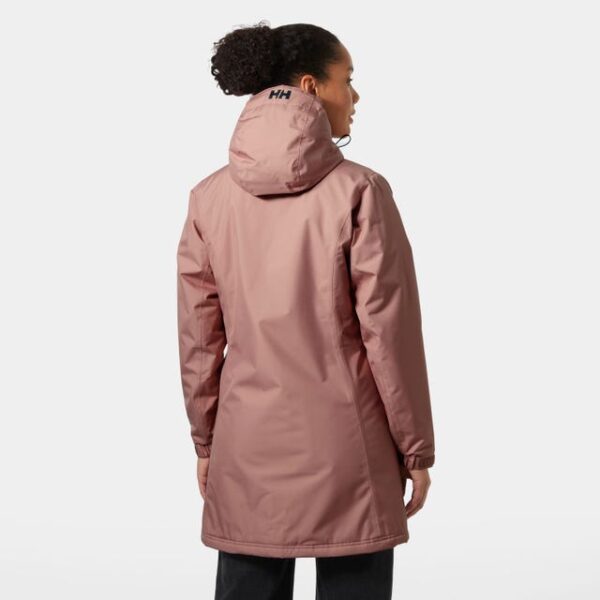 Helly Hansen Long Belfast Winter Jacket - Ash Rose - Image 2