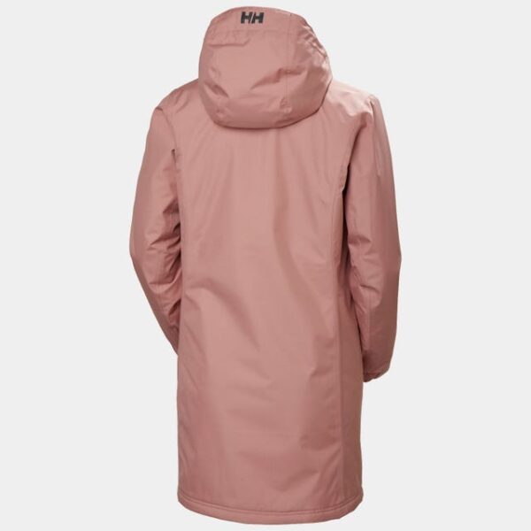Helly Hansen Long Belfast Winter Jacket - Ash Rose - Image 7