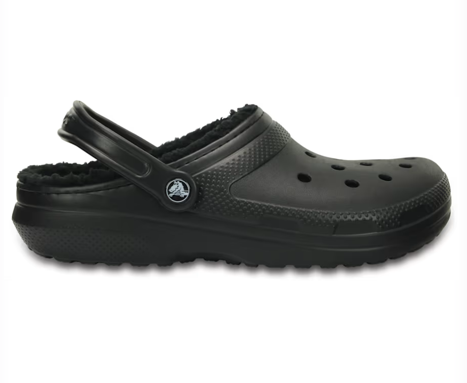 Crocs Classic Lined Clog - Black/Black