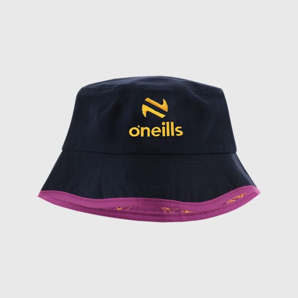 O'Neills Wexford GAA Reagan Bucket Hat Marine / Purple / Amber - Image 2