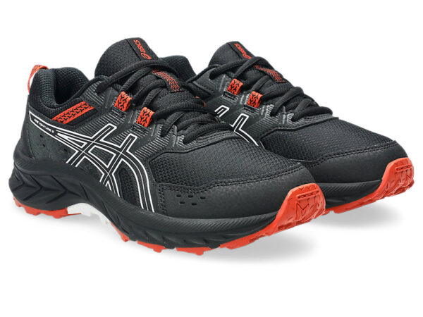 Asics Pre Venture 9 GS - Black White - Image 3