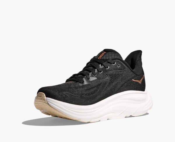 Hoka Clifton 10 - Black / Rose Gold - Image 6