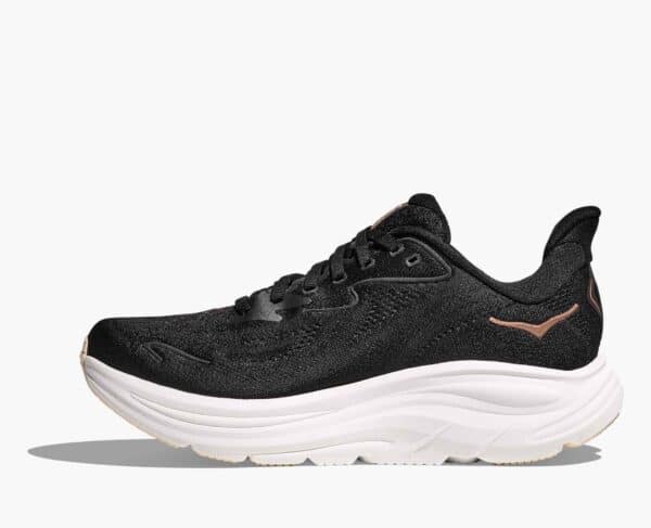 Hoka Clifton 10 - Black / Rose Gold - Image 2
