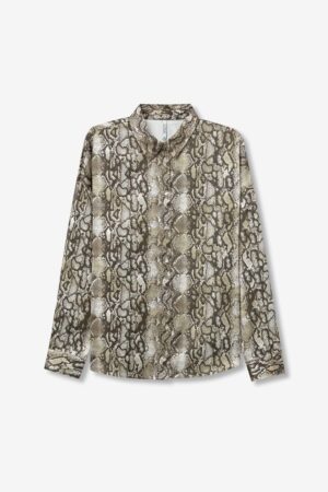 Tiffosi Dalini Snake Print Blouse