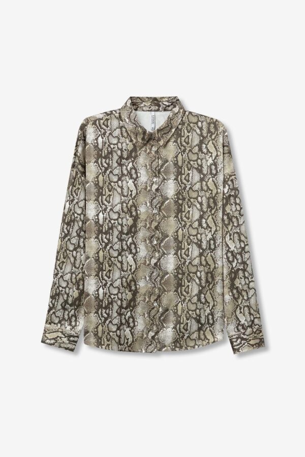 Tiffosi Dalini Snake Print Blouse