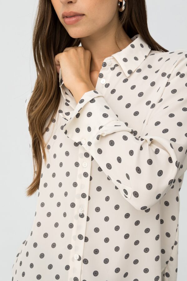 Tiffosi Paradise Satin Shirt with All Over Print - Image 6