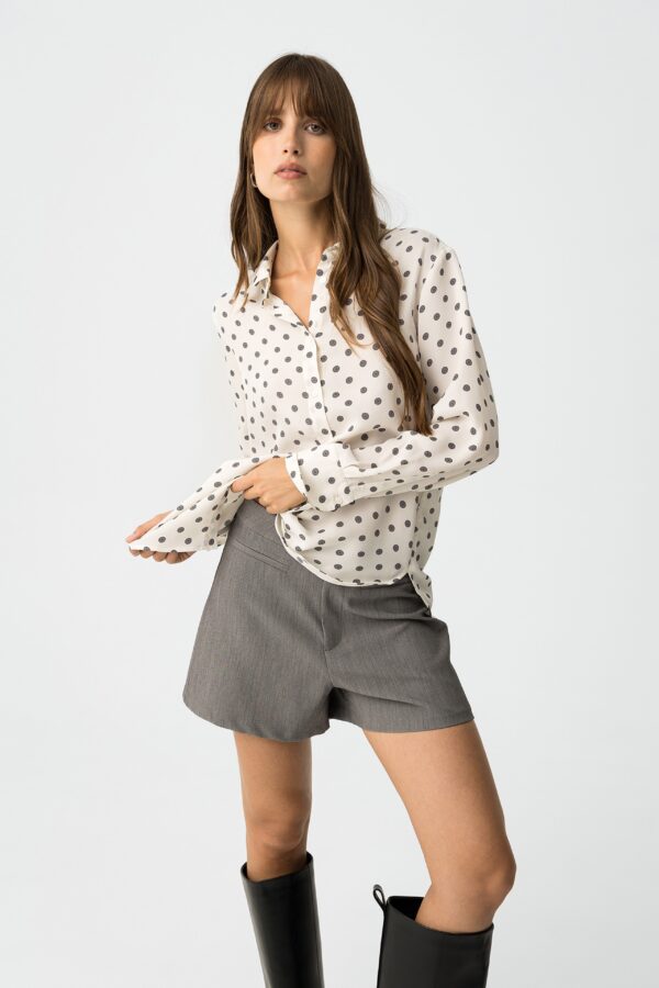 Tiffosi Paradise Satin Shirt with All Over Print - Image 2