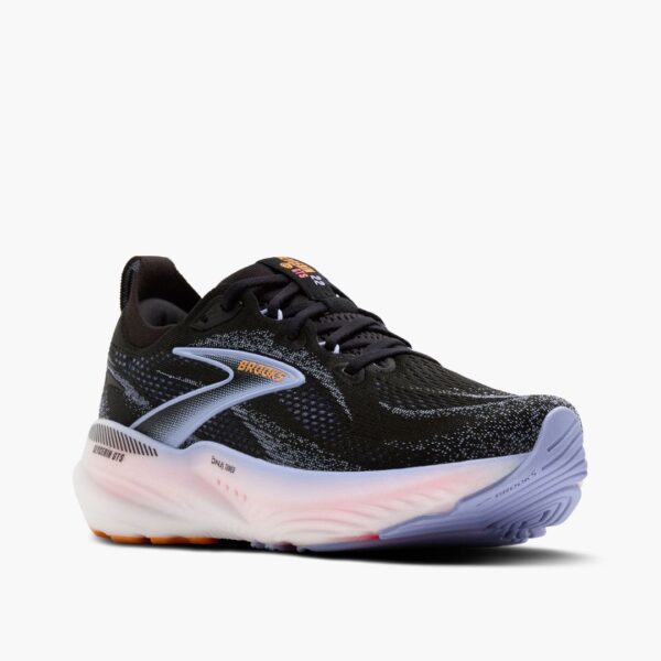 Brooks Glycerin GTS 22 - Black/Blue Heron/Orange - Image 3