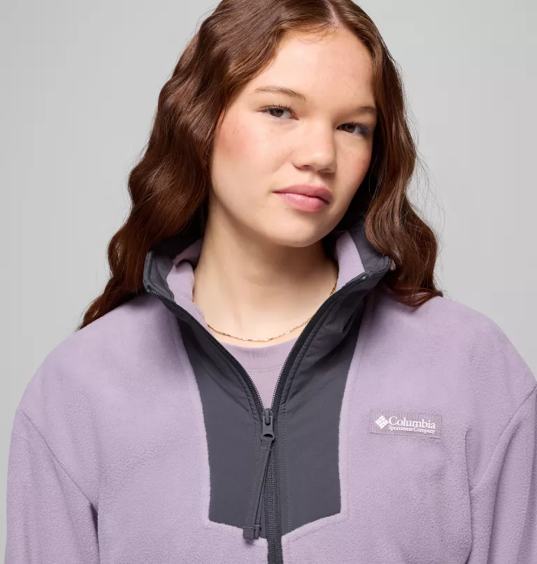 Columbia Sequoia Grove Half Zip Fleece - Shale Purple - Image 5