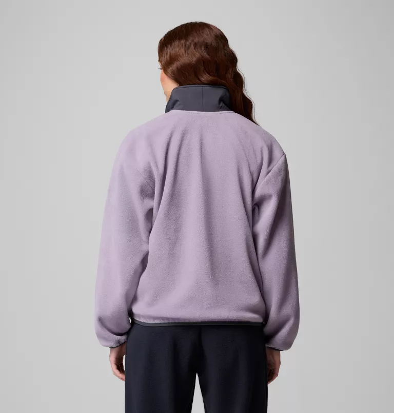 Columbia Sequoia Grove Half Zip Fleece - Shale Purple - Image 3
