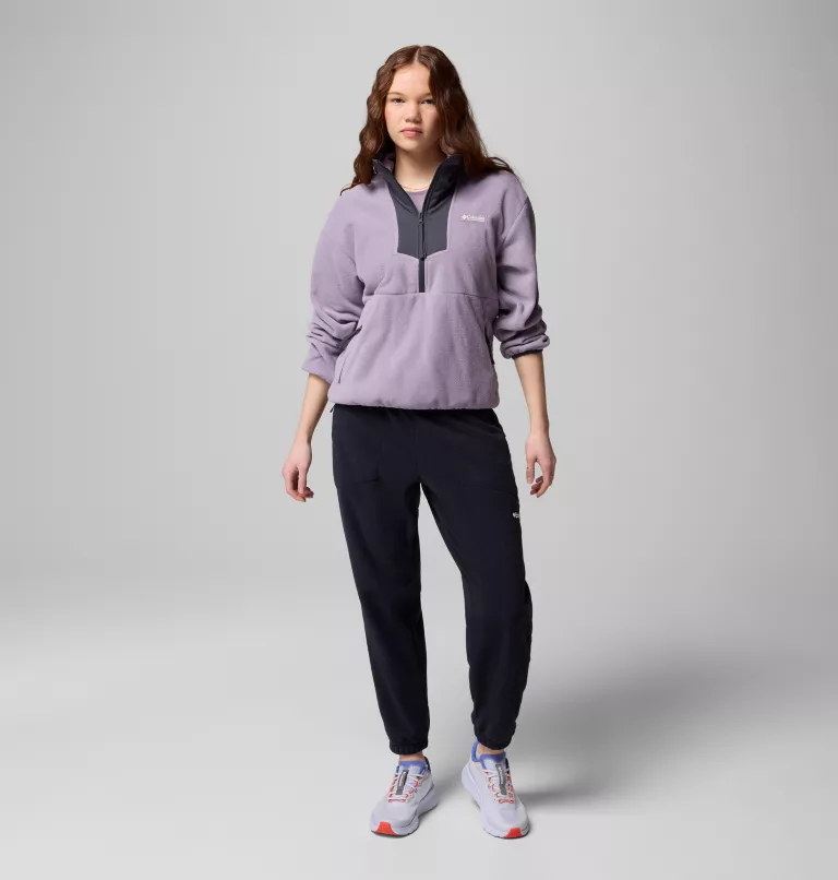 Columbia Sequoia Grove Half Zip Fleece - Shale Purple - Image 4