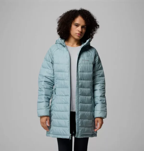 Columbia Powder Lite II Mid Insulated Jacket - Crushed Blue - Image 2