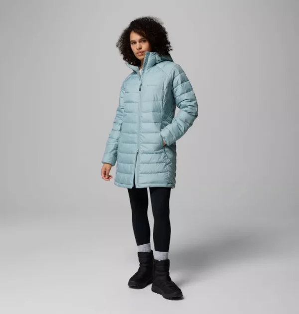 Columbia Powder Lite II Mid Insulated Jacket - Crushed Blue - Image 5