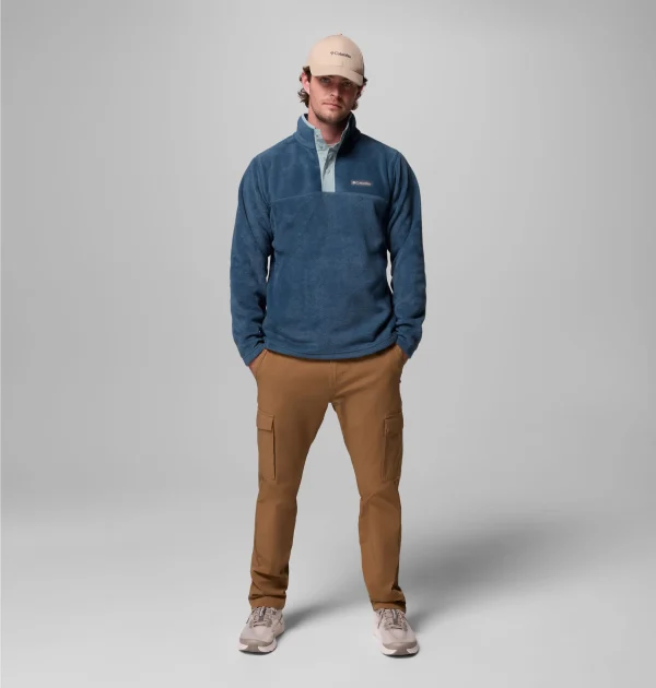 Columbia Steens Mountain II Half Snap Fleece - Everblue, Crushed Blue - Image 4