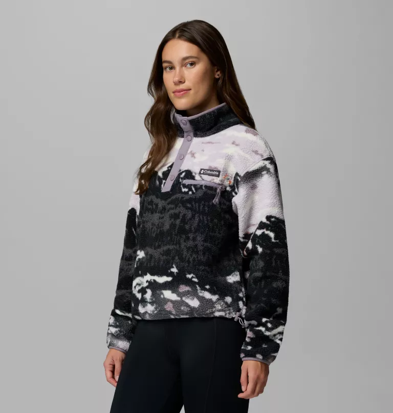 Columbia Helvetia II Sherpa Fleece - Shale Purple - Image 2