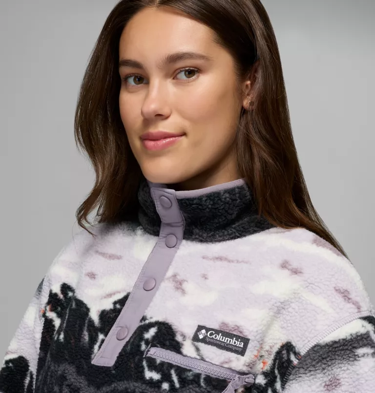 Columbia Helvetia II Sherpa Fleece - Shale Purple - Image 3