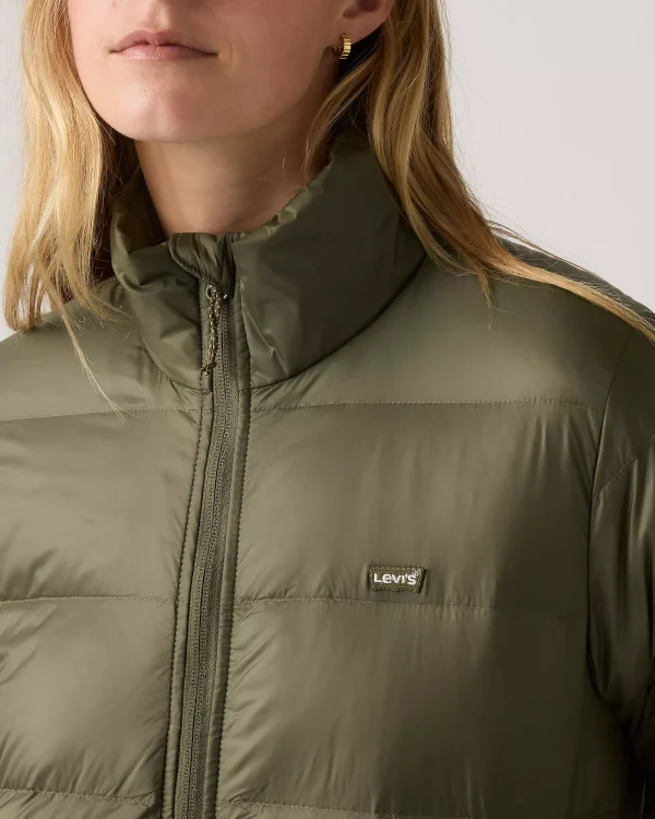 Levis Willa Down Packable Jacket - Ivy Green - Image 4