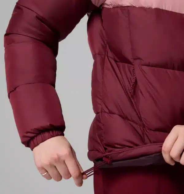 Columbia Puffect II Colourblock Jacket -  Rich Wine/Eraser Pink/Moonvista - Image 6