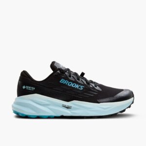 Brooks Cascadia 19 GTX - Black/Ebony/Blue Flower