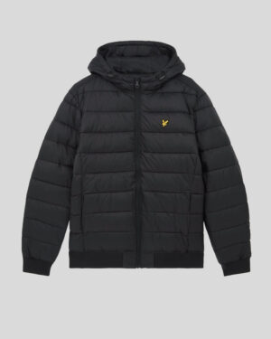 Lyle & Scott Puffer Jacket - Jet Black