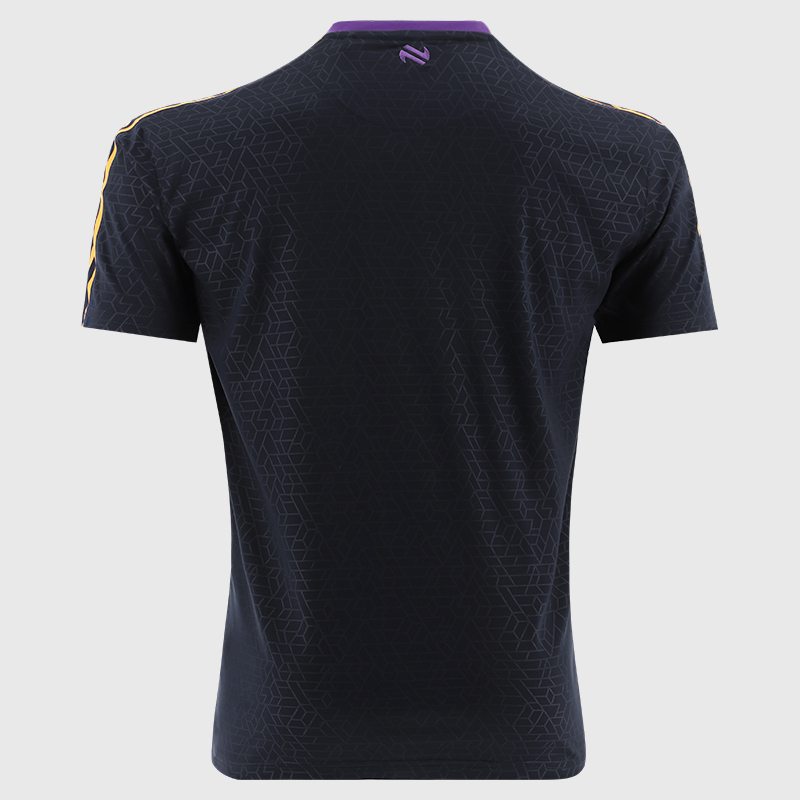 O'Neills Wexford GAA Hydra T-Shirt - Marine / Amber / Purple - Image 2