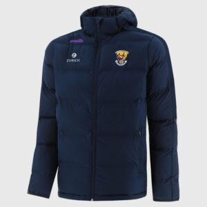 O'Neills Wexford GAA Hydra Hooded Padded Jacket - Marine/Purple