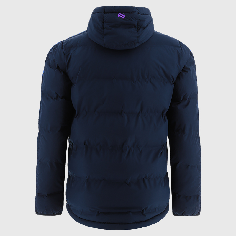 O'Neills Wexford GAA Hydra Hooded Padded Jacket - Marine/Purple - Image 2