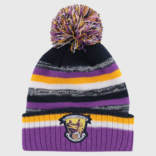 O'Neills Kids Wexford Knitted Bobble Hat - Marine/Amber/White