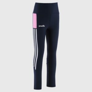 O'Neills Kids' Hydra Full Length Leggings - Marine / White / Pink