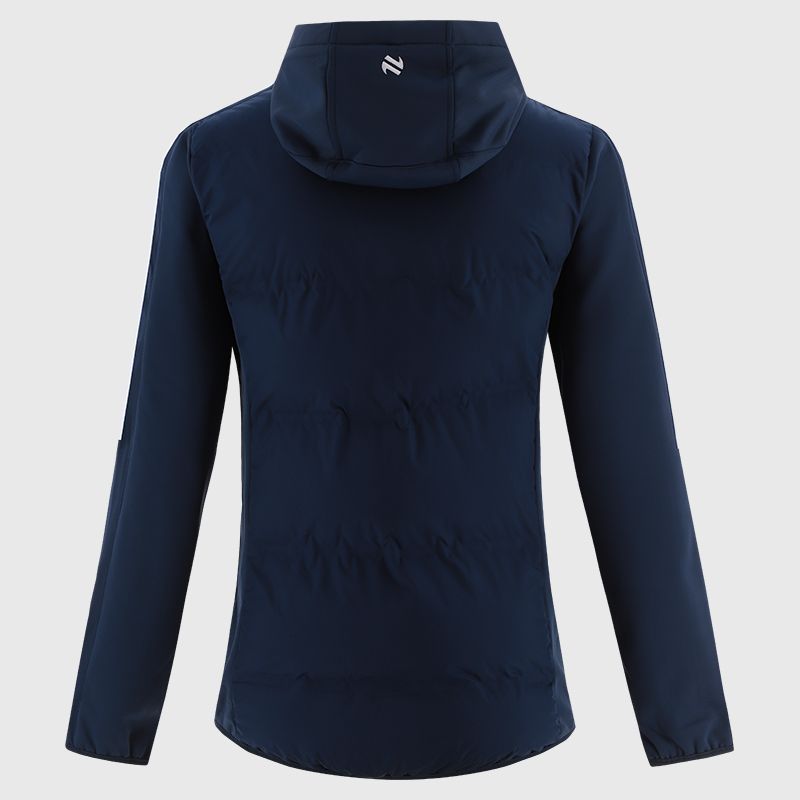 O'Neills Wexford GAA Hydra Lightweight Hooded Padded Jacket - Pink / Marine / White - Image 3