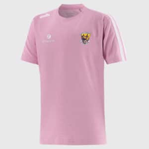 O'Neills Wexford GAA Hydra T-Shirt Pink / White