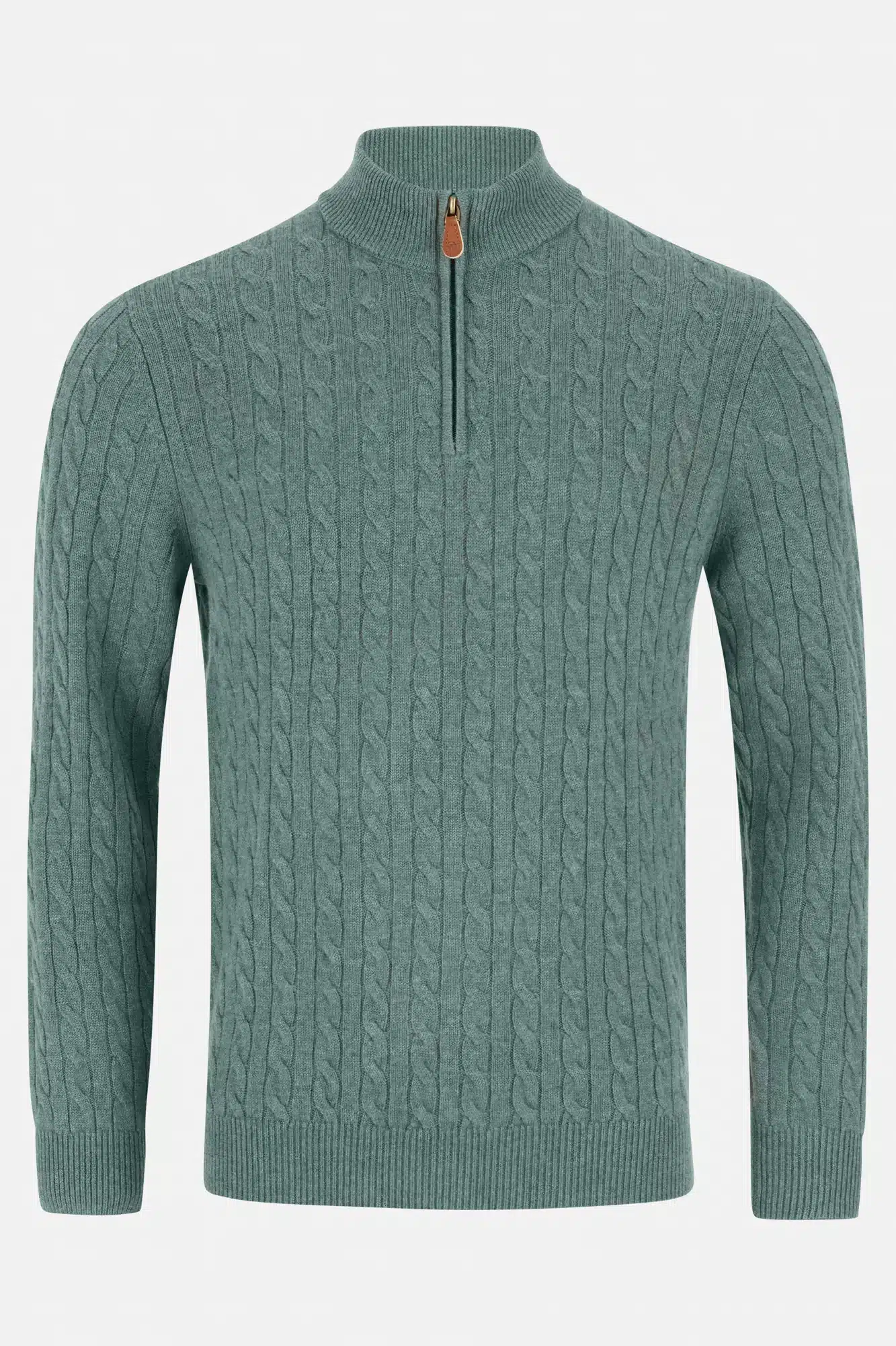 Benetti Grant 1/4 Zip - Sage - Image 2