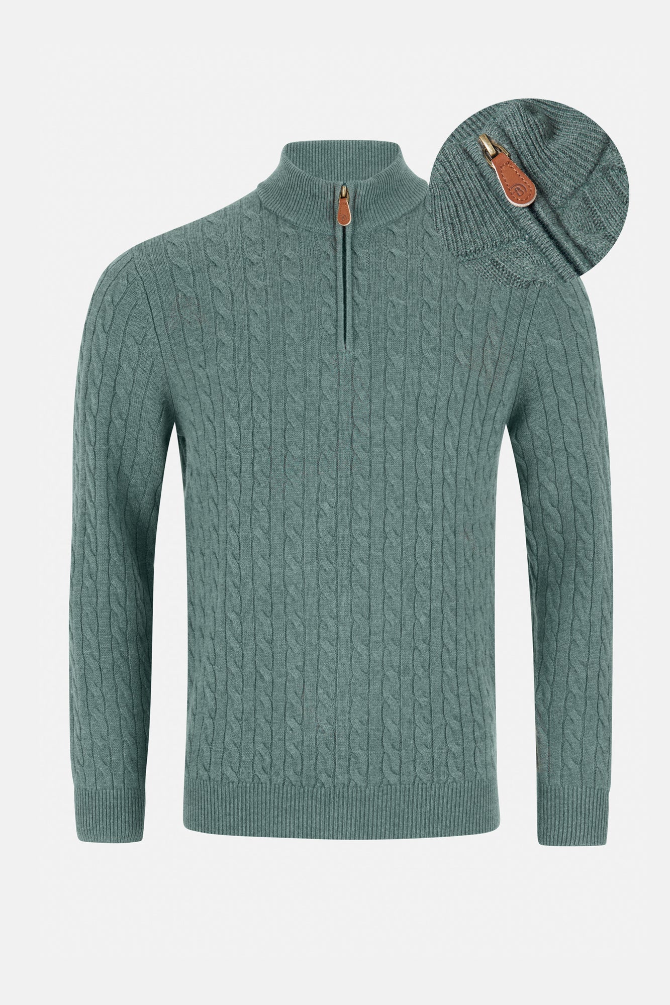 Benetti Grant 1/4 Zip - Sage